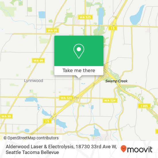 Alderwood Laser & Electrolysis, 18730 33rd Ave W map