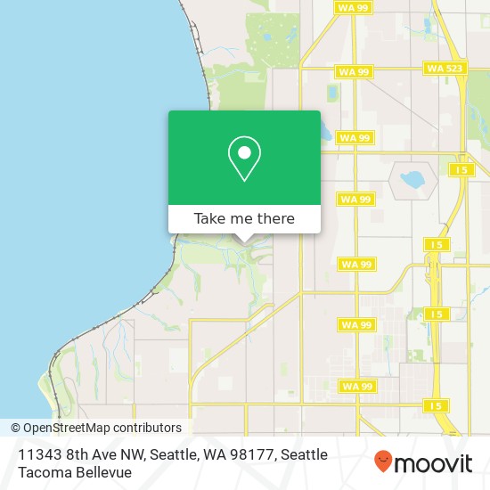 11343 8th Ave NW, Seattle, WA 98177 map