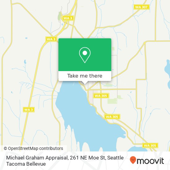 Michael Graham Appraisal, 261 NE Moe St map