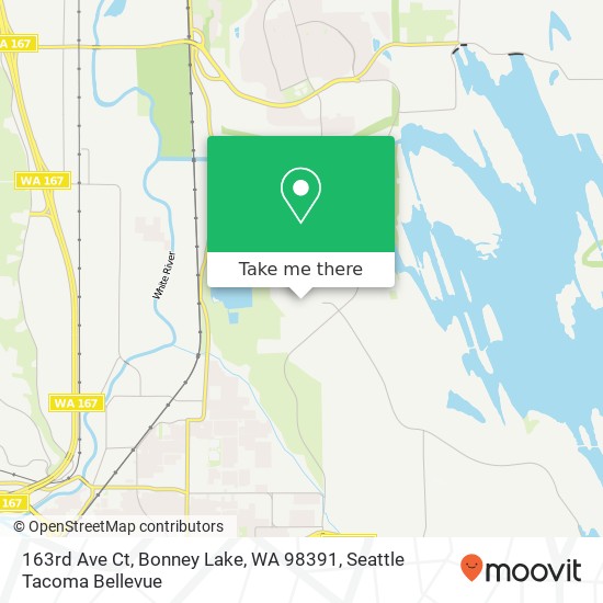 163rd Ave Ct, Bonney Lake, WA 98391 map