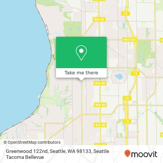 Greenwood 122nd, Seattle, WA 98133 map