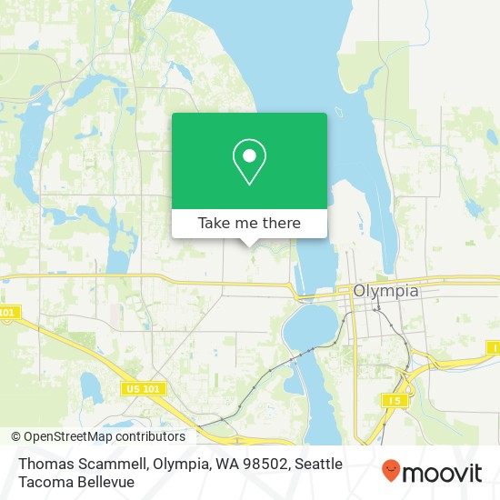 Thomas Scammell, Olympia, WA 98502 map