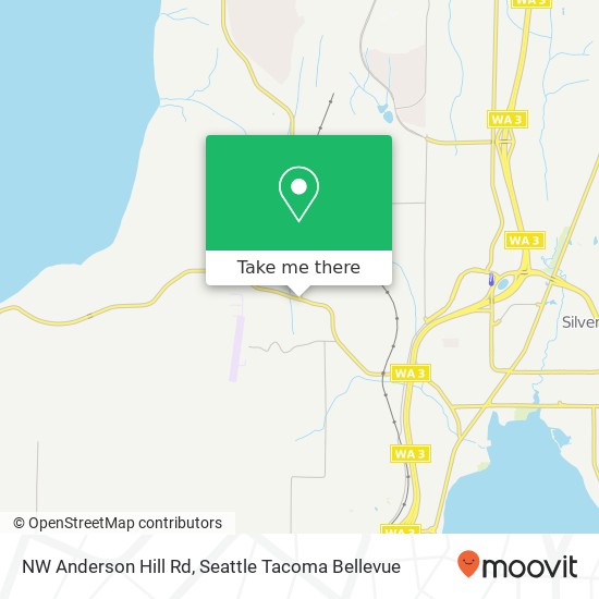 Mapa de NW Anderson Hill Rd, Silverdale, WA 98383