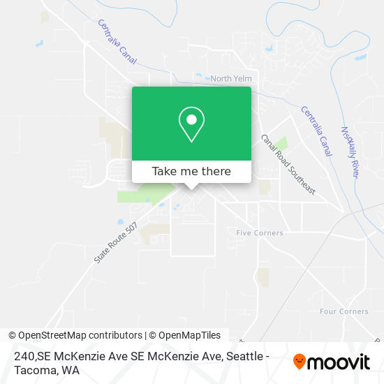 Mapa de 240,SE McKenzie Ave SE McKenzie Ave