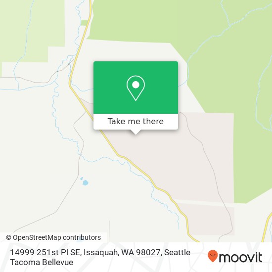 Mapa de 14999 251st Pl SE, Issaquah, WA 98027