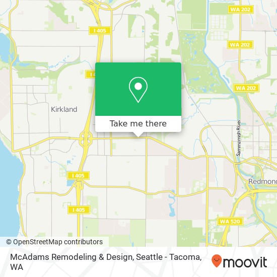 Mapa de McAdams Remodeling & Design