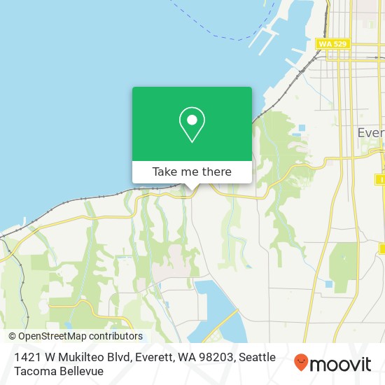 1421 W Mukilteo Blvd, Everett, WA 98203 map