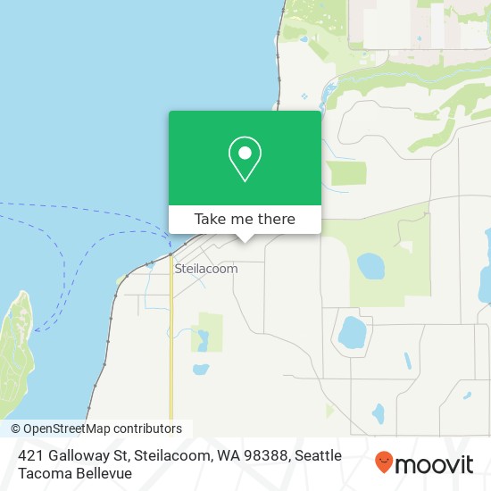 421 Galloway St, Steilacoom, WA 98388 map