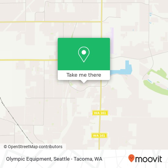 Mapa de Olympic Equipment, 18608 95th Avenue Ct E