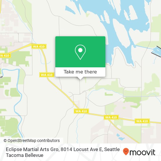 Mapa de Eclipse Martial Arts Gro, 8014 Locust Ave E
