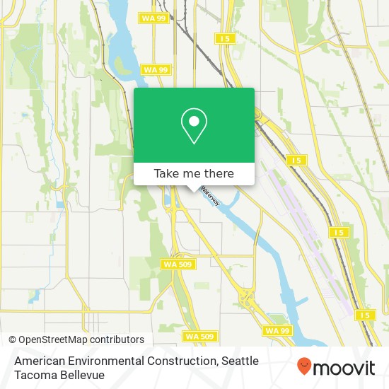 American Environmental Construction map