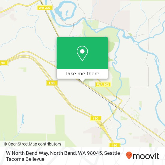 W North Bend Way, North Bend, WA 98045 map