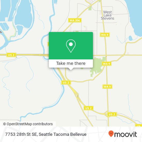 Mapa de 7753 28th St SE, Lake Stevens, WA 98258