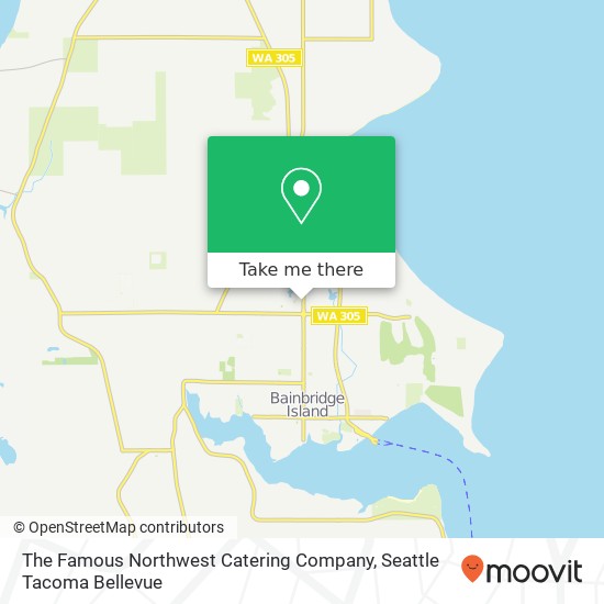 Mapa de The Famous Northwest Catering Company