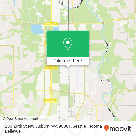 203 29th St NW, Auburn, WA 98001 map