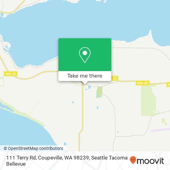 Mapa de 111 Terry Rd, Coupeville, WA 98239
