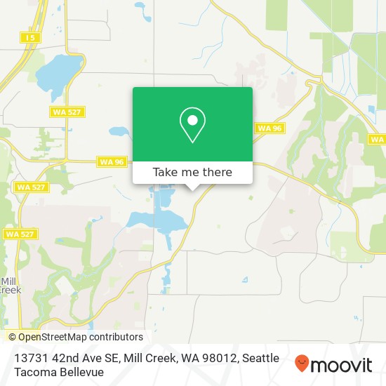 13731 42nd Ave SE, Mill Creek, WA 98012 map