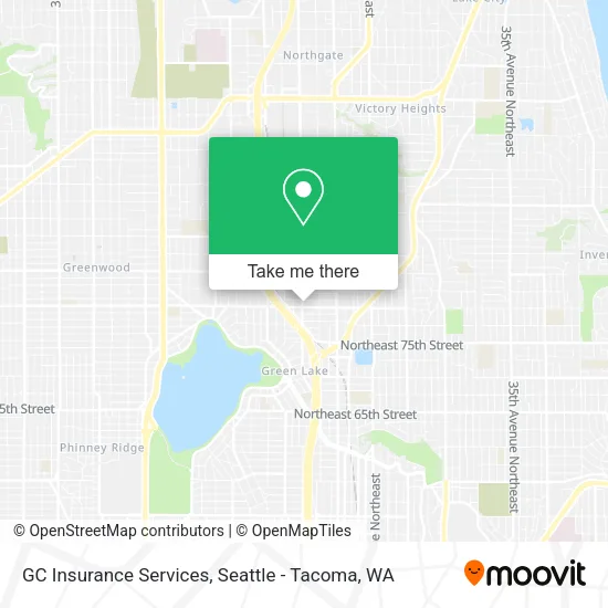 Mapa de GC Insurance Services