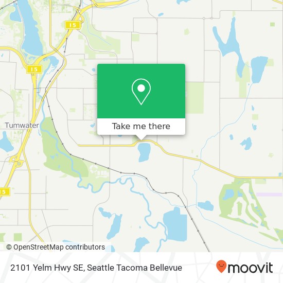 Mapa de 2101 Yelm Hwy SE, Olympia, WA 98501