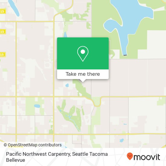 Pacific Northwest Carpentry map