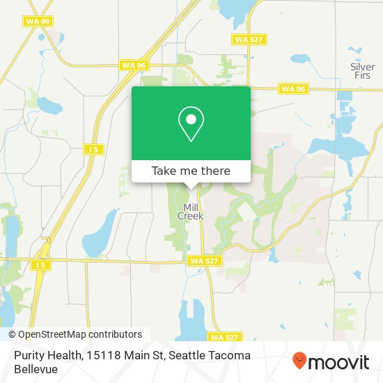 Purity Health, 15118 Main St map