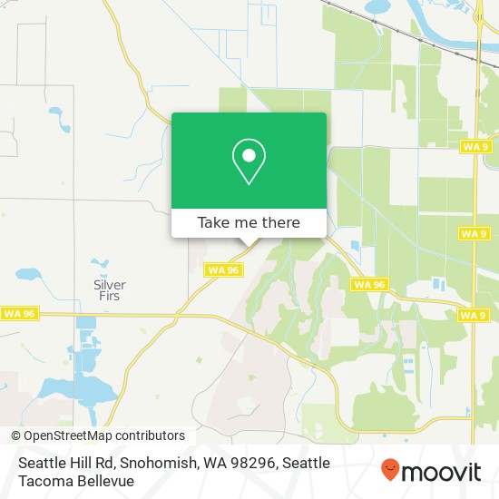 Mapa de Seattle Hill Rd, Snohomish, WA 98296