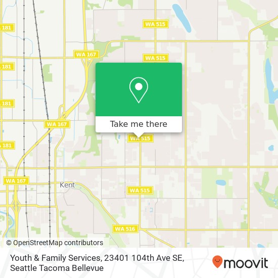 Youth & Family Services, 23401 104th Ave SE map