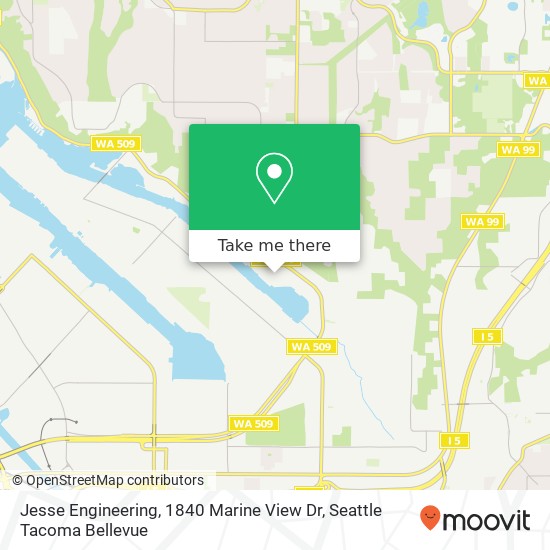 Jesse Engineering, 1840 Marine View Dr map