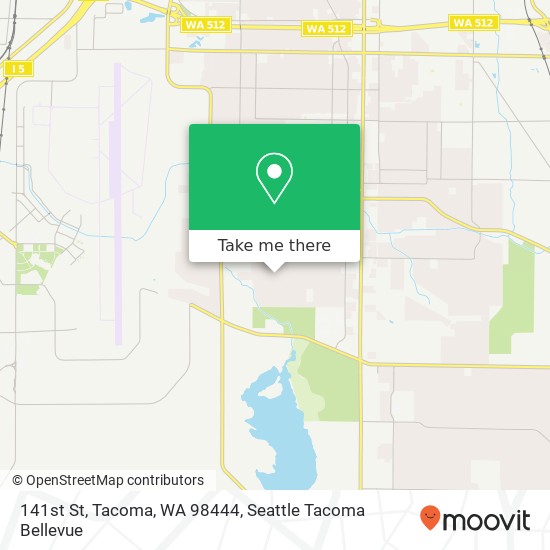 141st St, Tacoma, WA 98444 map