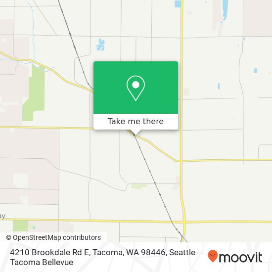 4210 Brookdale Rd E, Tacoma, WA 98446 map