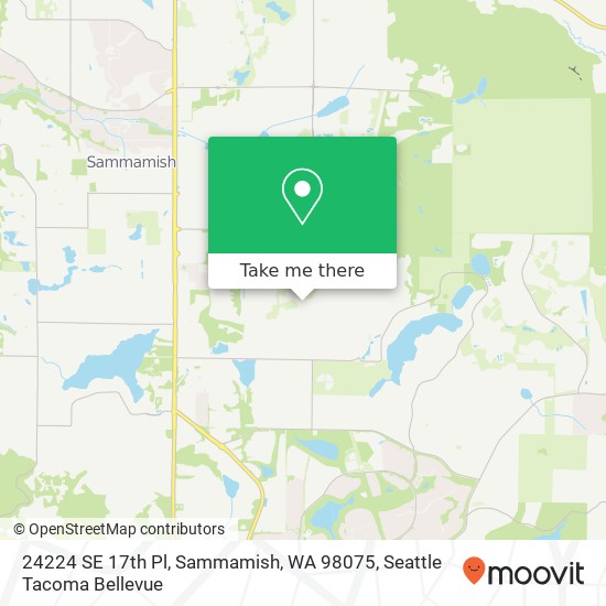 24224 SE 17th Pl, Sammamish, WA 98075 map