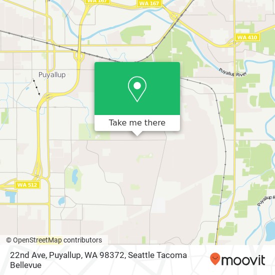 22nd Ave, Puyallup, WA 98372 map