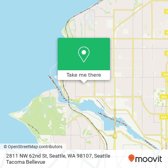 2811 NW 62nd St, Seattle, WA 98107 map