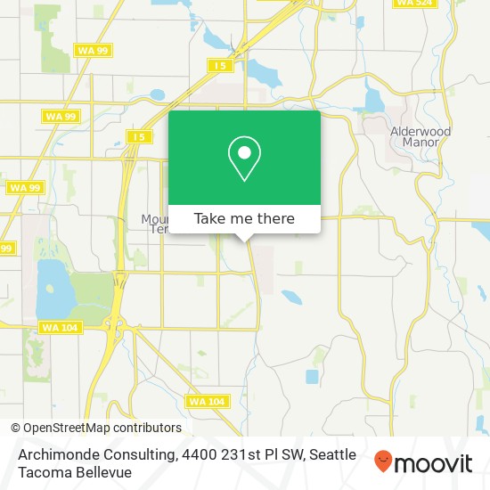 Mapa de Archimonde Consulting, 4400 231st Pl SW