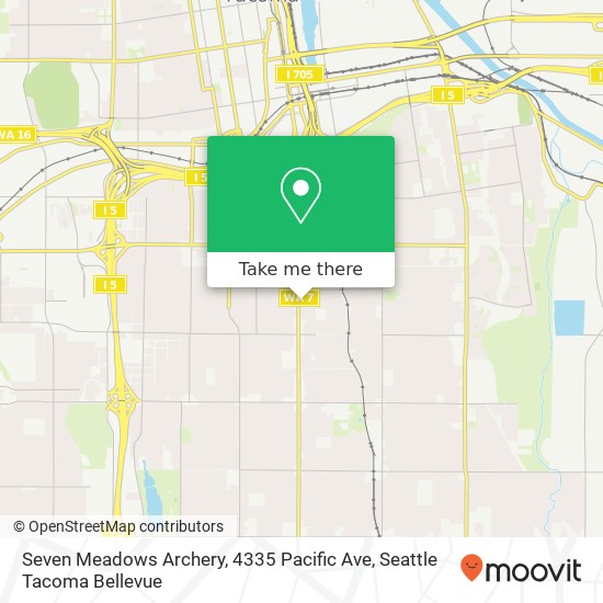 Seven Meadows Archery, 4335 Pacific Ave map