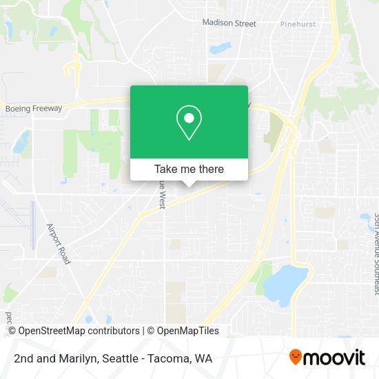2nd and Marilyn map