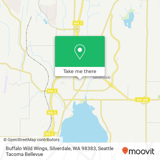 Buffalo Wild Wings, Silverdale, WA 98383 map