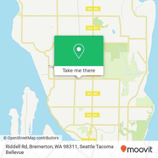 Riddell Rd, Bremerton, WA 98311 map