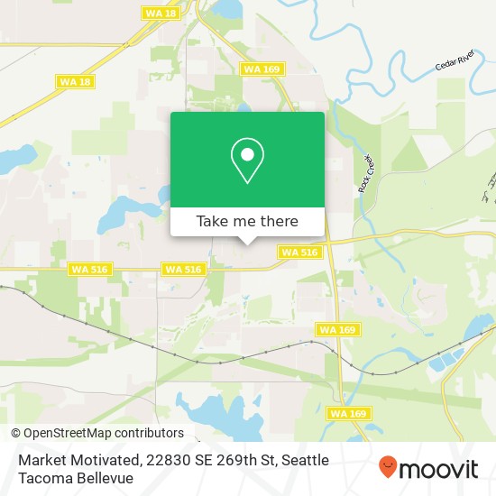 Market Motivated, 22830 SE 269th St map