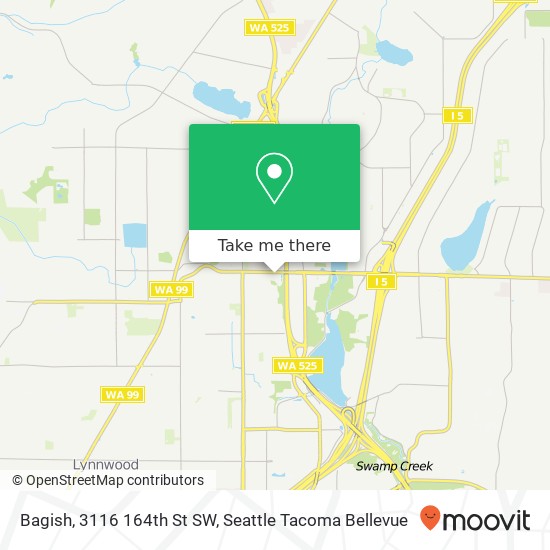 Mapa de Bagish, 3116 164th St SW