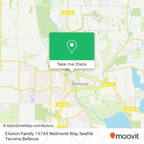 Mapa de Eliason Family, 15744 Redmond Way