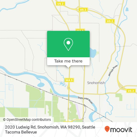 2020 Ludwig Rd, Snohomish, WA 98290 map