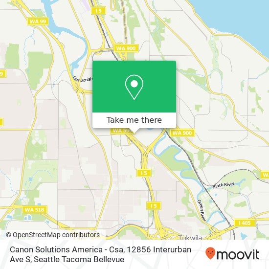 Canon Solutions America - Csa, 12856 Interurban Ave S map