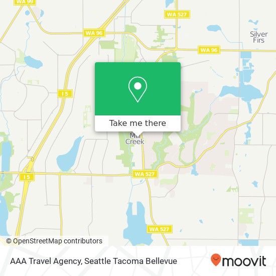 AAA Travel Agency map