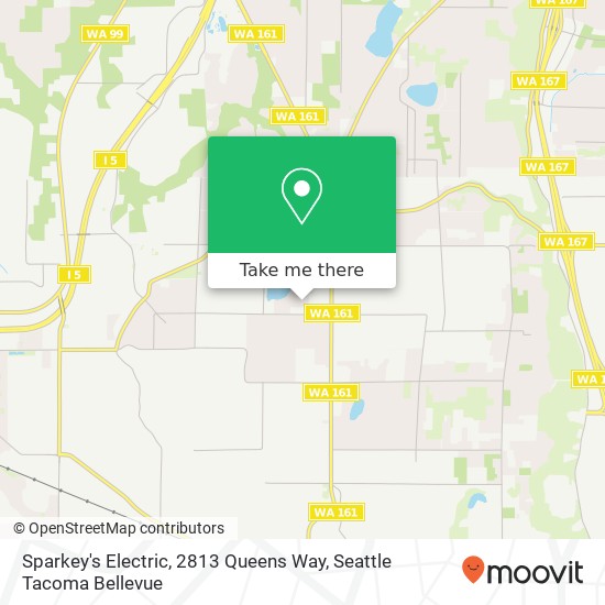 Sparkey's Electric, 2813 Queens Way map