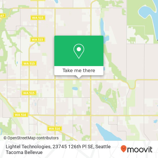 Lightel Technologies, 23745 126th Pl SE map