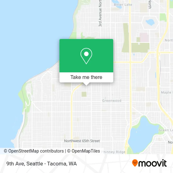 Mapa de 9th Ave