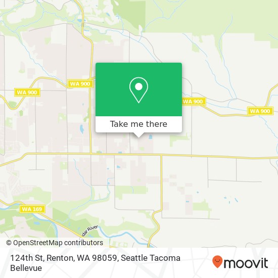 124th St, Renton, WA 98059 map