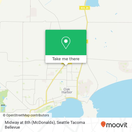 Midway at 8th (McDonalds) map