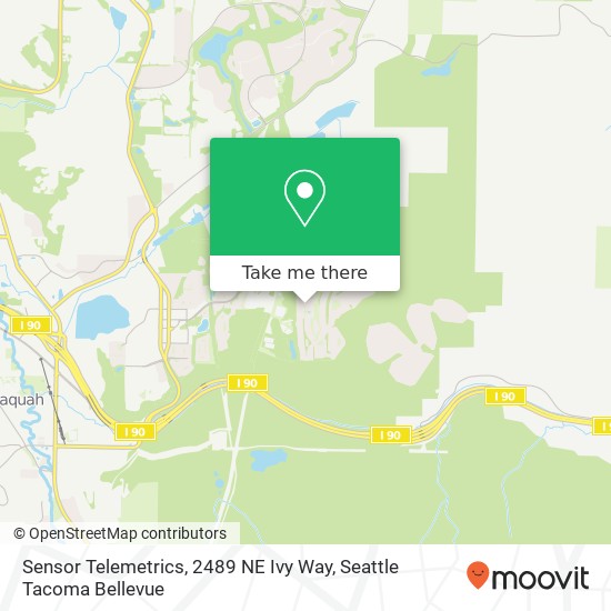 Sensor Telemetrics, 2489 NE Ivy Way map